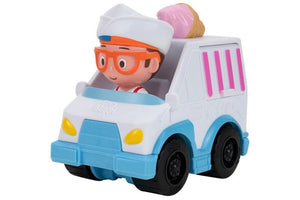 Blippi Mini Vehicle Ice Cream Truck Ages 3+ New Toy Car Play Gift