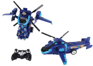 MZ Transforming Plane 2374P RC IR Robot Helicopter Car Race Remote Control Race