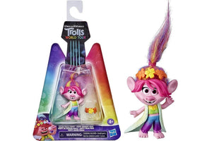 Trolls DreamWorks World Tour Collectible Small Poopy With Accessory