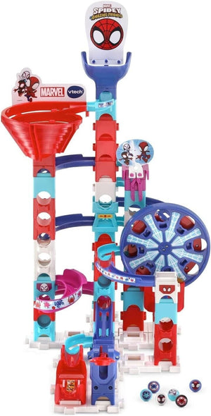 VTech Spidey and His Amazing Friends Marble Rush Go-Spidey-Go Set Spiderman Play