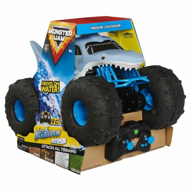 Monster Jam Official Megalodon Remote Control Truck 1:15 RC Car Fun